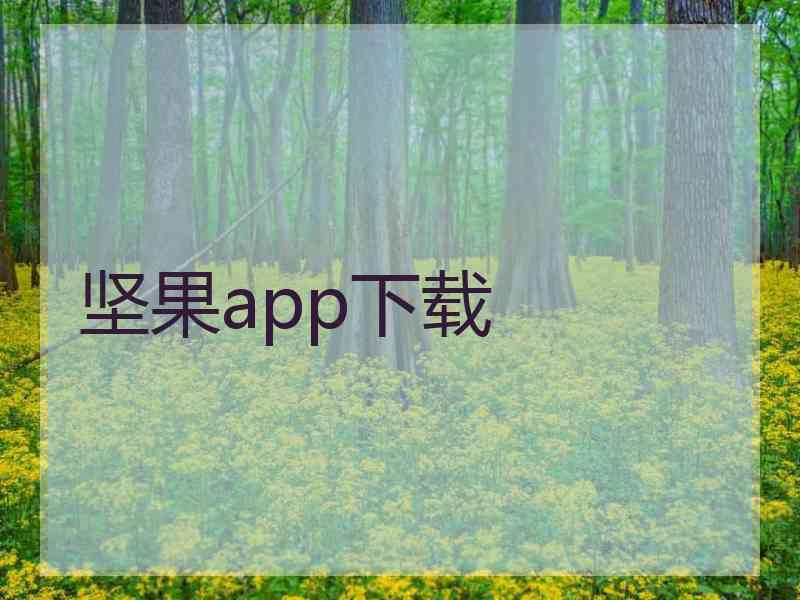 坚果app下载